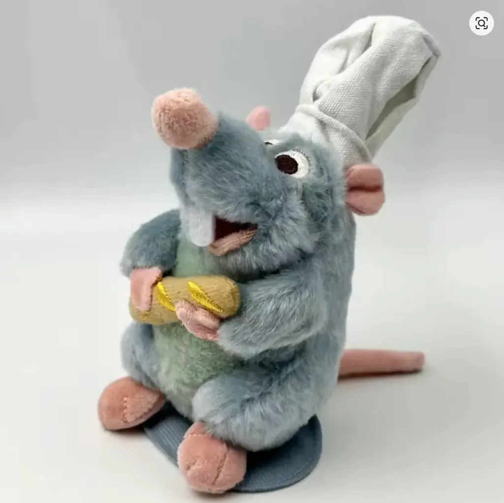 Peluche de Remy con Iman - Ratatouille
