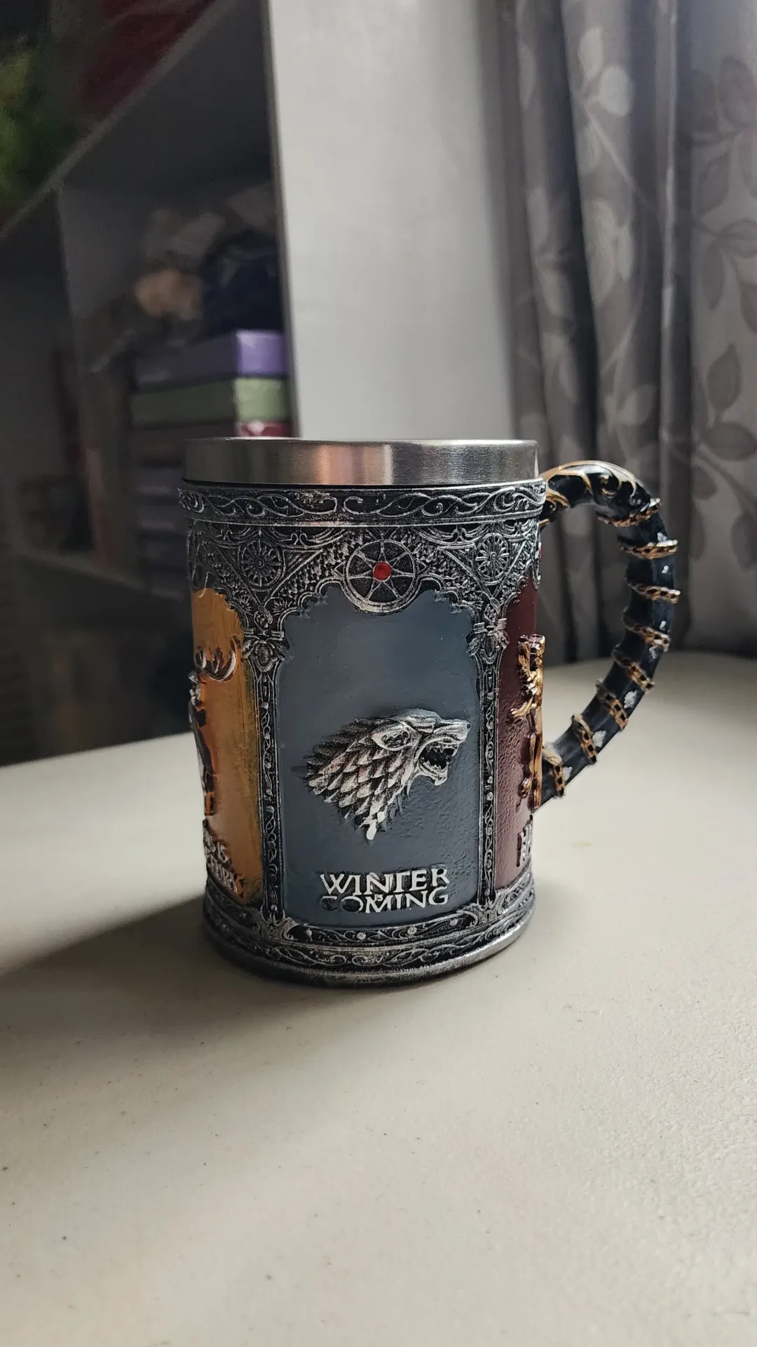 Taza 5 casas de Game of Thrones