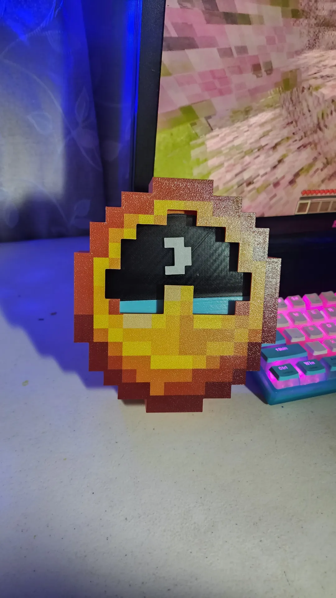 [P-00004] Reloj de Minecraft (24 horas)