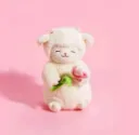 Peluche corderito con tulipan