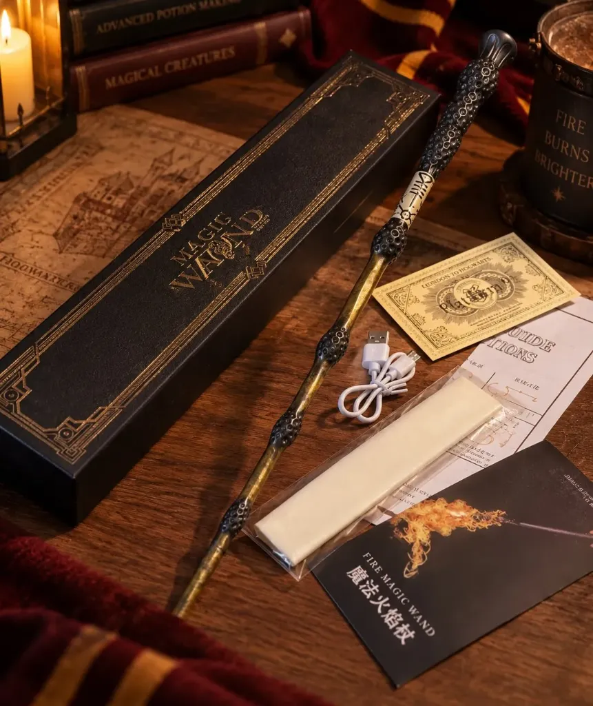 Varita de Harry Potter lanza fuego - Sauco